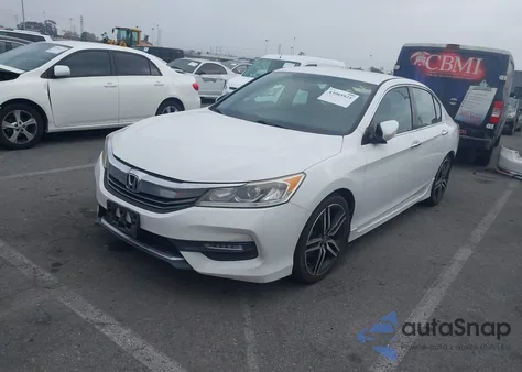 2016 Honda Accord Sport from USA, damaged, VIN 1HGCR2F51GA132210